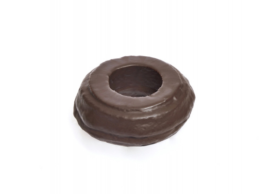 Baumkuchenring mit Nougat gefüllt